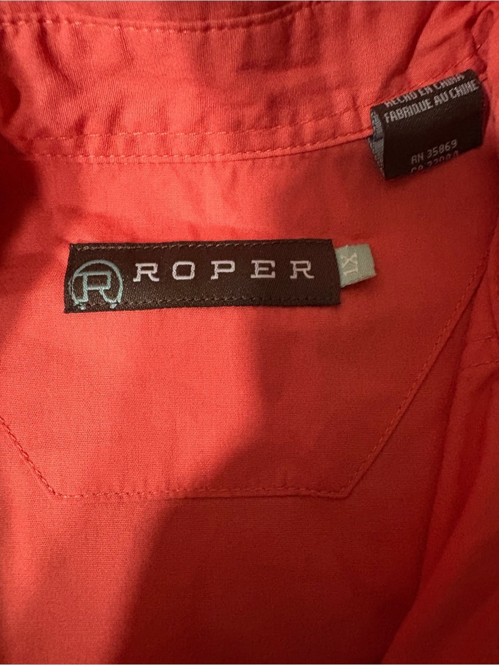 Roper Western style Long-Sleeve Button-Up Shirt - Picture 4 of 10